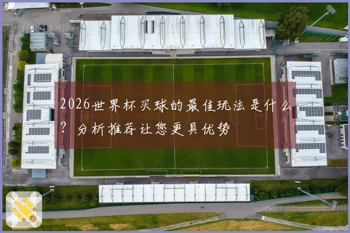 2026世界杯买球的最佳玩法是什么？分析推荐让您更具优势